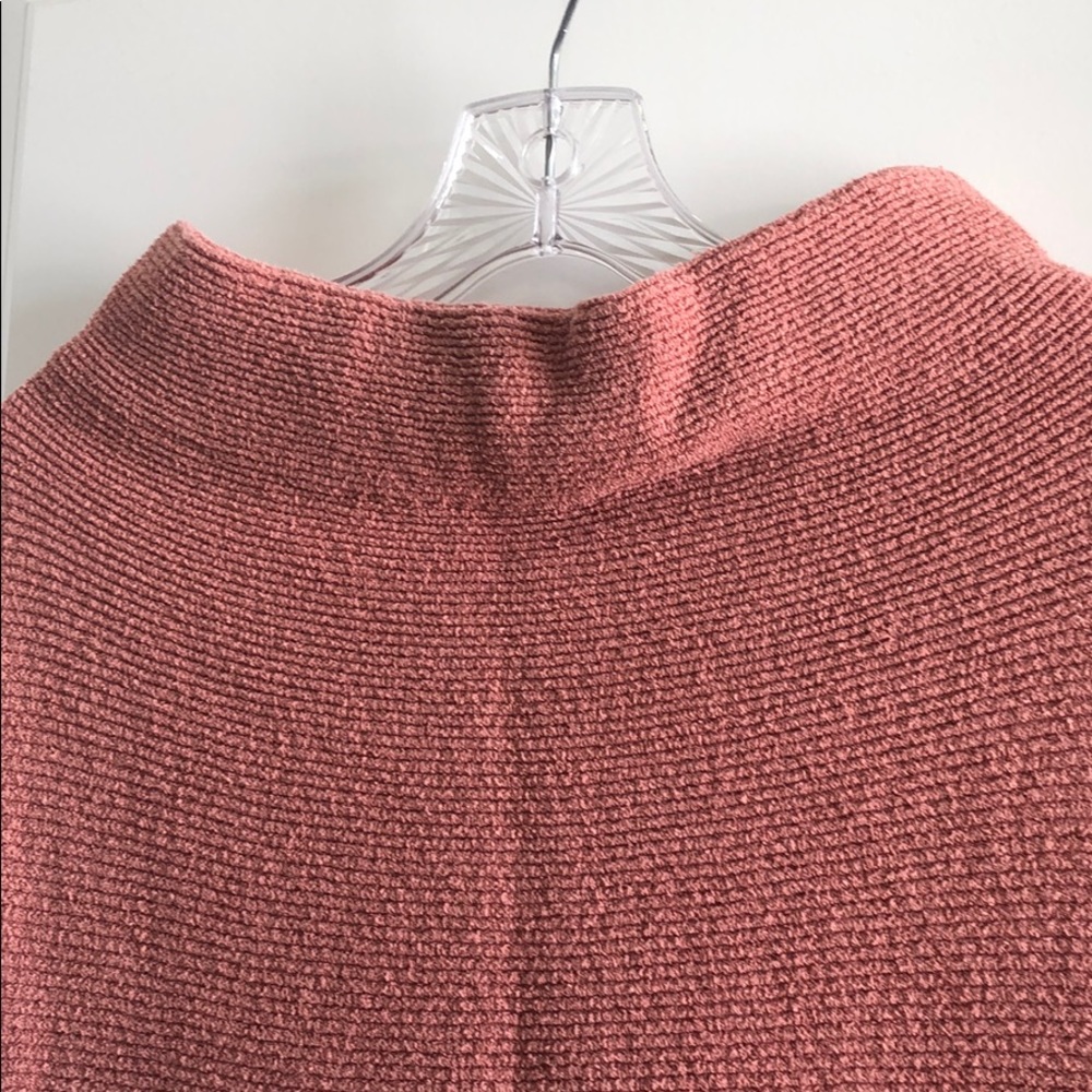 Free People Mock turtle neck tunic in peach - Picture 3 of 4